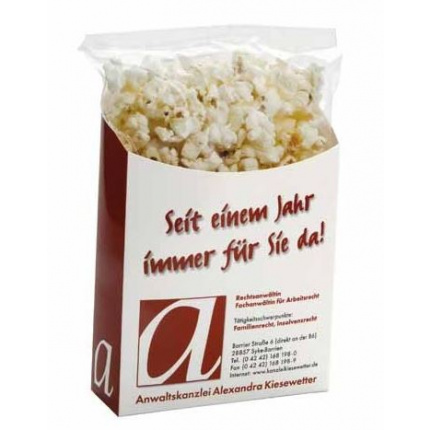 Süßes Popcorn im Karton nach eigenem Geschmack - Topgiving